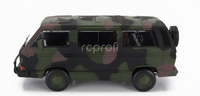 Kk-scale Volkswagen T3 Minibus German Army 1987 1:18 Vojenská Kamufláž
