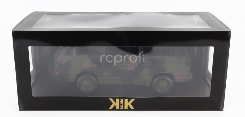 Kk-scale Volkswagen T3 Minibus German Army 1987 1:18 Vojenská Kamufláž