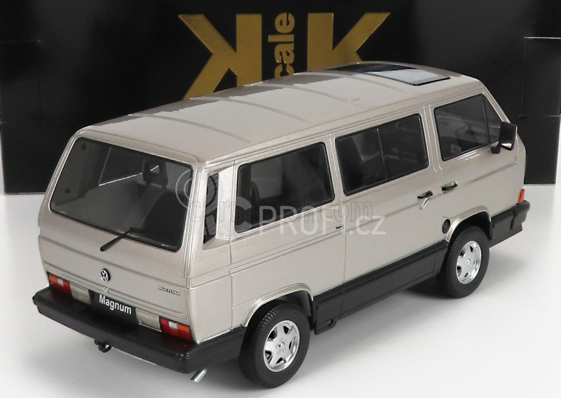 Kk-scale Volkswagen T3 Minibus Multivan Magnum 1987 1:18 Silver