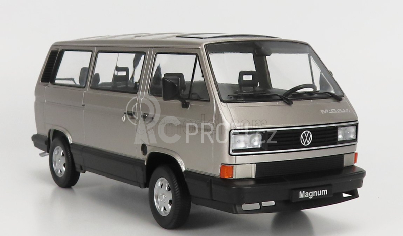 Kk-scale Volkswagen T3 Minibus Multivan Magnum 1987 1:18 Silver
