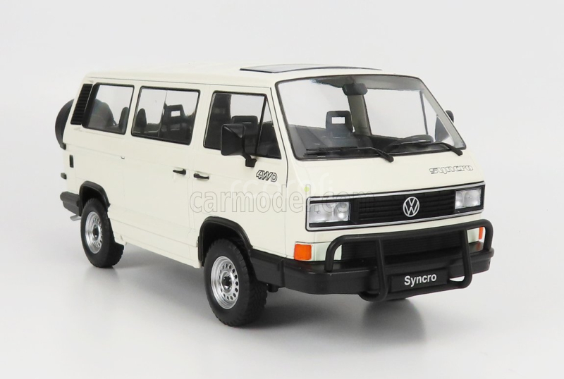 Kk-scale Volkswagen T3 Minibus Syncro 1987 1:18 Bílá