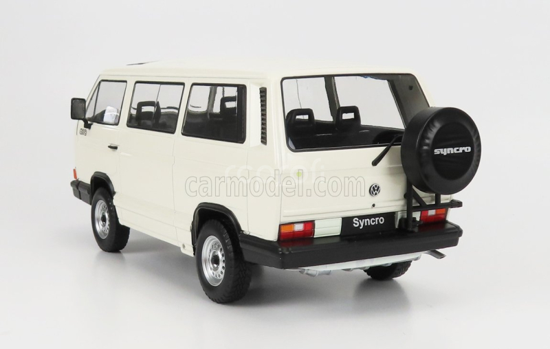 Kk-scale Volkswagen T3 Minibus Syncro 1987 1:18 Bílá