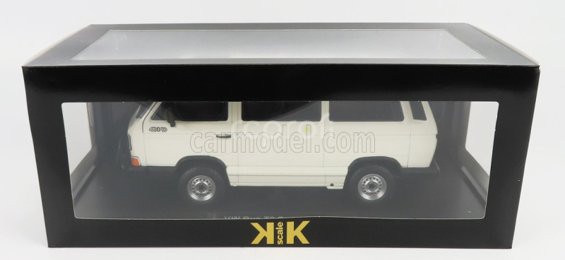 Kk-scale Volkswagen T3 Minibus Syncro 1987 1:18 Bílá