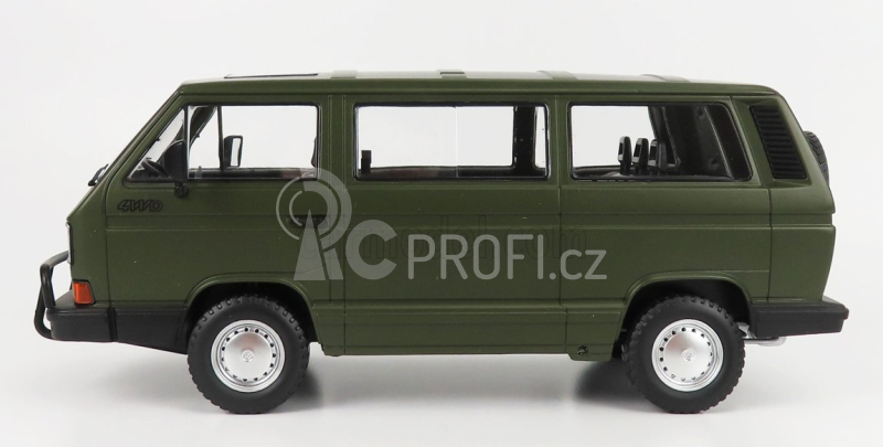 Kk-scale Volkswagen T3 Minibus Syncro 1987 1:18 Matt Olive