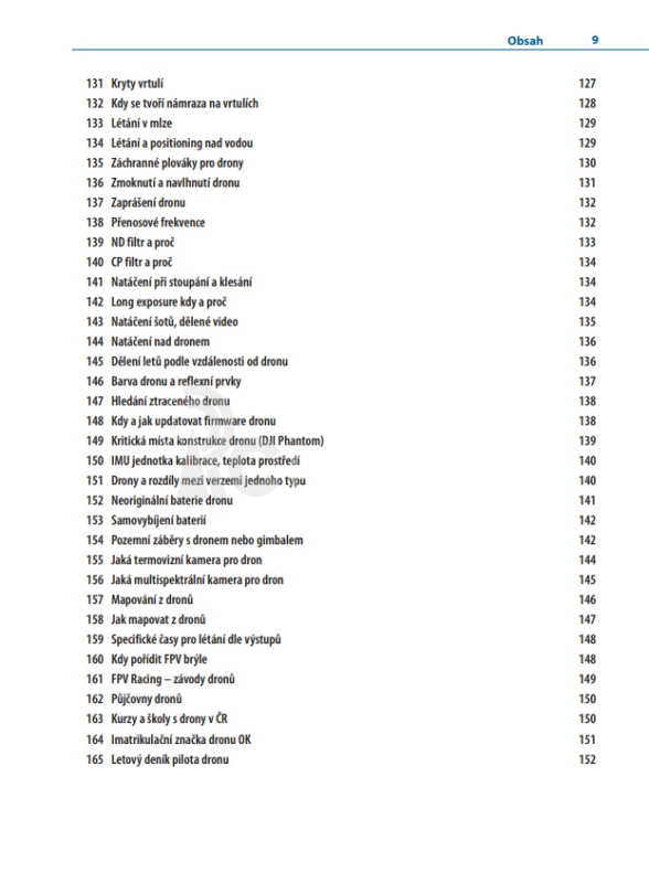 Kniha 222 tipů a triků pro drony