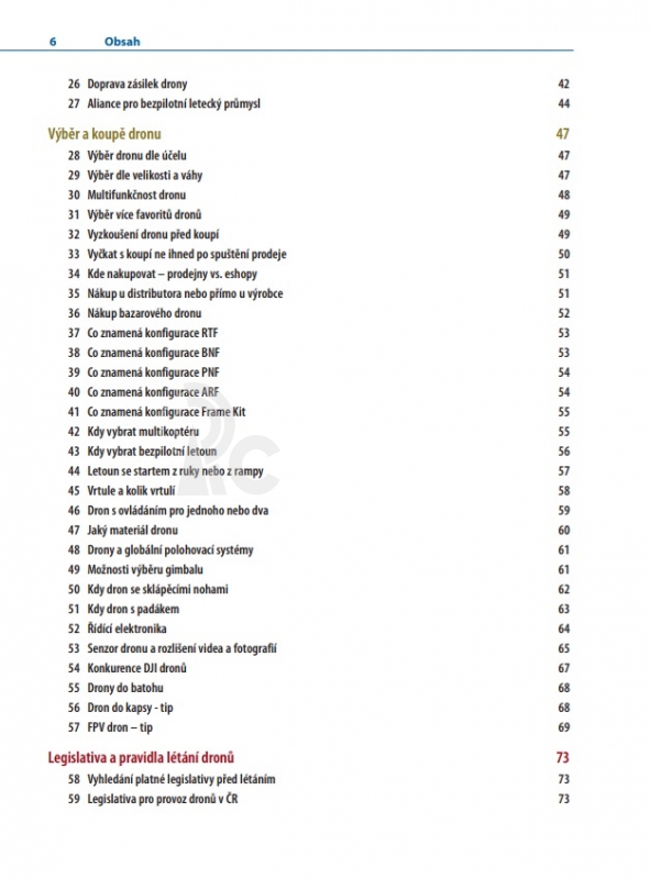 Kniha 222 tipů a triků pro drony