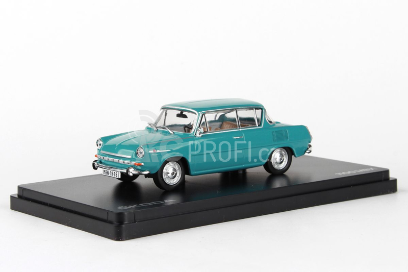 Abrex Škoda 1100MBX (1969) 1:43 - Tyrkysová Světlá
