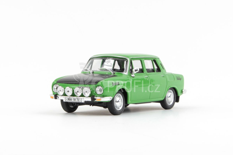 Abrex Škoda 110L Rallye (1973) 1:43 - Rallye Design Zelená
