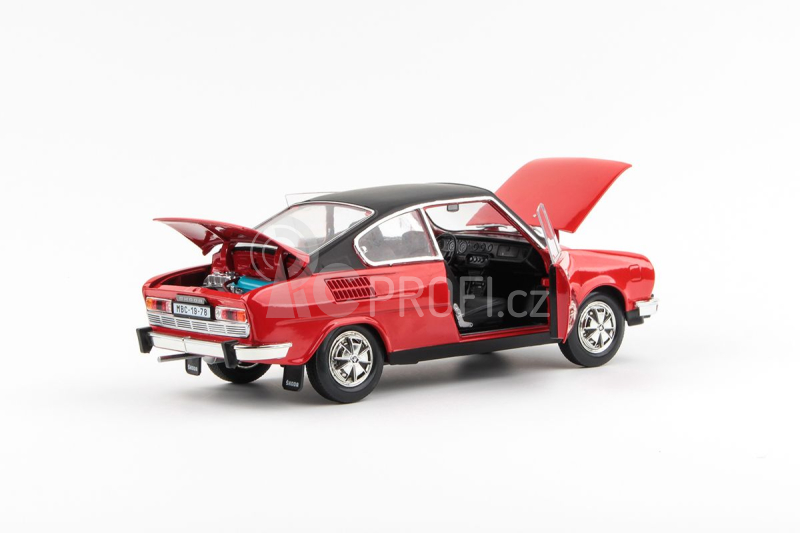 Abrex Škoda 110R Coupé (1980) 1:18 - Červená Závodní