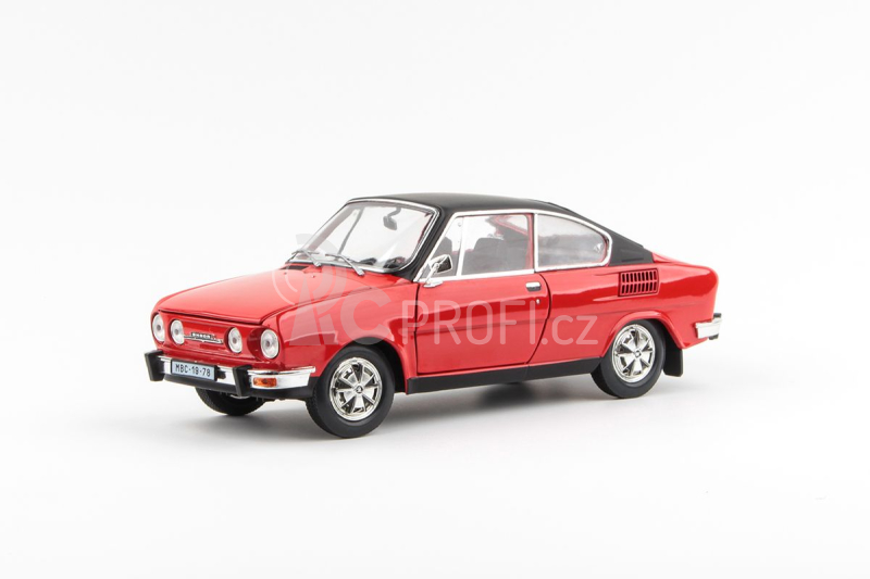 Abrex Škoda 110R Coupé (1980) 1:18 - Červená Závodní
