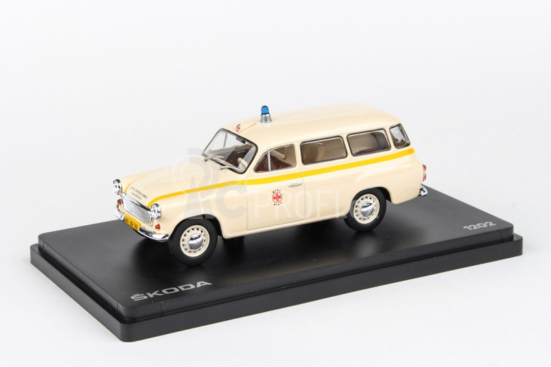 Abrex Škoda 1202 (1964) 1:43 - Sanitka - MÚNZ Brno
