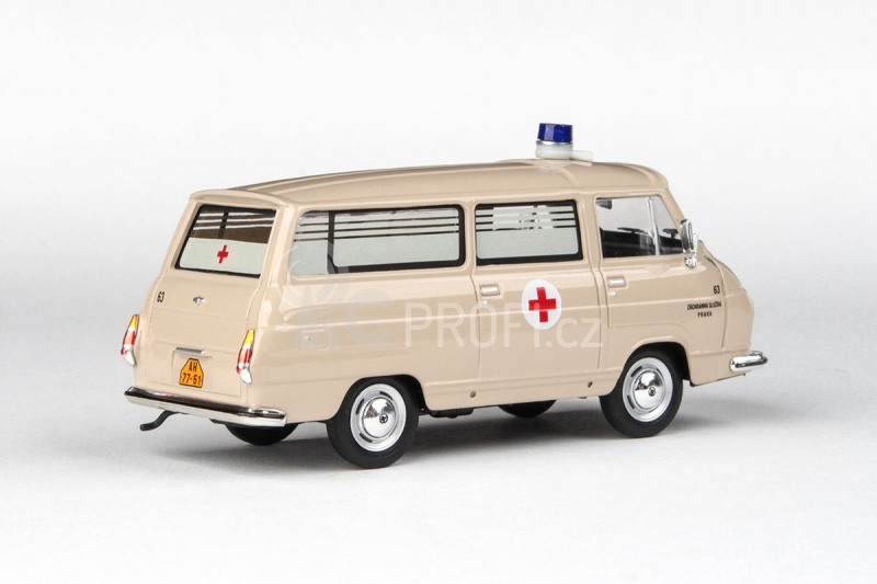 Abrex Škoda 1203 (1974) 1:43 - Sanitka - Převozka