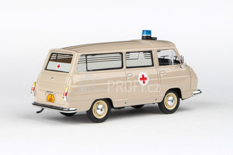 Abrex Škoda 1203 (1974) 1:43 - Sanitka - Převozka