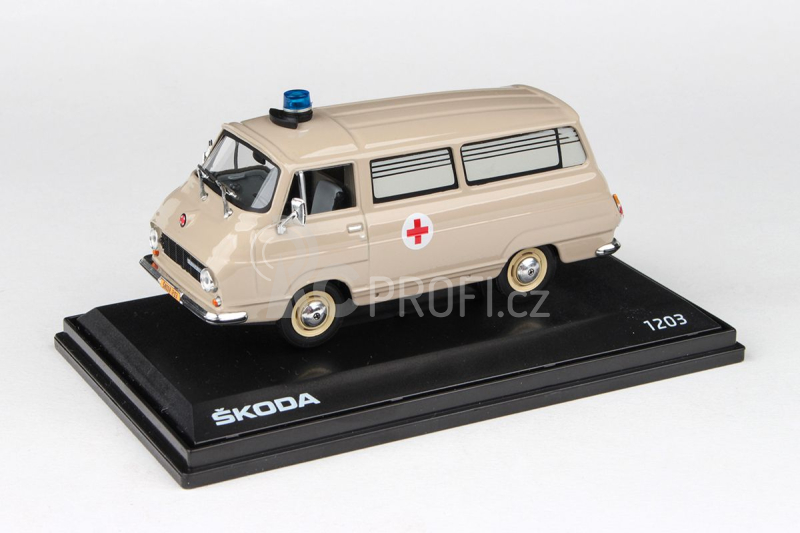 Abrex Škoda 1203 (1974) 1:43 - Sanitka - Převozka