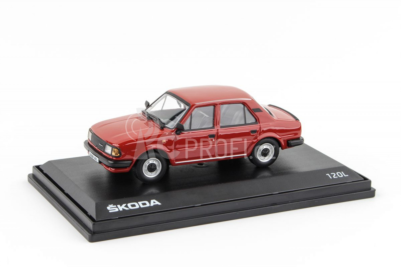 Abrex Škoda 120L (1984) 1:43 - Červeň Zemitá