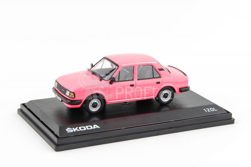 Abrex Škoda 120L (1984) 1:43 - Růžová