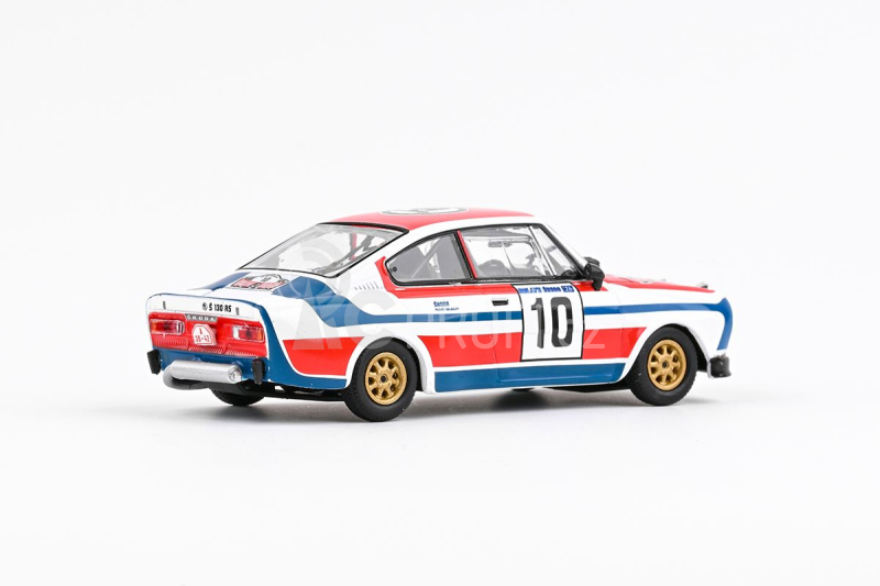 Abrex Škoda 130RS (1977) 1:43 - Rallye Škoda 1976 #10 Zapadlo - Hortek