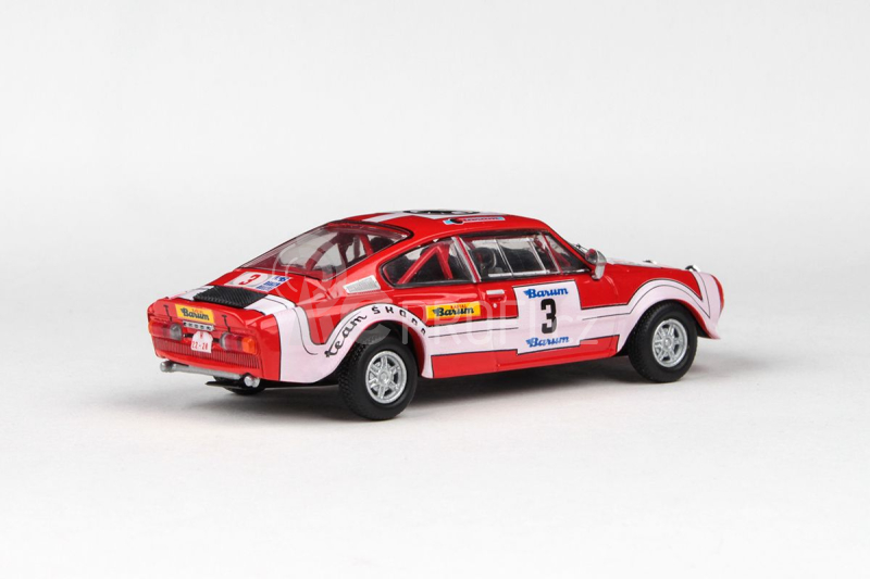 Abrex Škoda 200RS (1974) 1:43 - Barum Rallye 1974 #3 Šedivý - Janeček