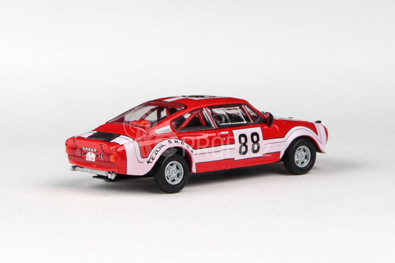 Abrex Škoda 200RS (1974) 1:43 - Rallye Šumava 1975 #88 Horsák - Motal