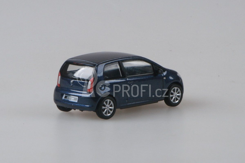 Abrex Škoda Citigo 3dveřové (2011) 1:43 - Modrá Night Metalíza