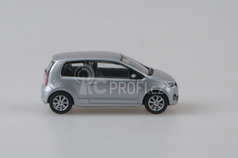 Abrex Škoda Citigo 3dveřové (2011) 1:43 - Stříbrná Brilliant Metalíza