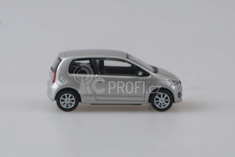 Abrex Škoda Citigo 3dveřové (2011) 1:43 - Stříbrná Leaf Metalíza