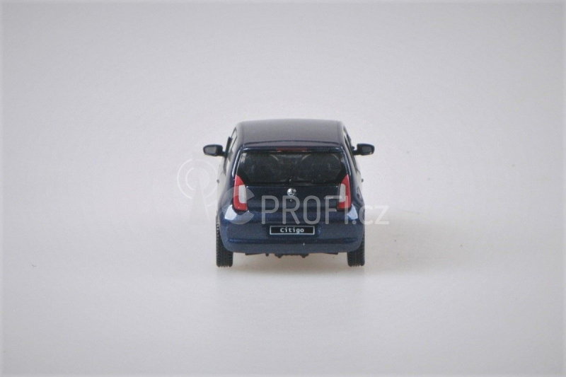 Abrex Škoda Citigo 3dveřové (2011) 1:43 - Modrá Night Metalíza