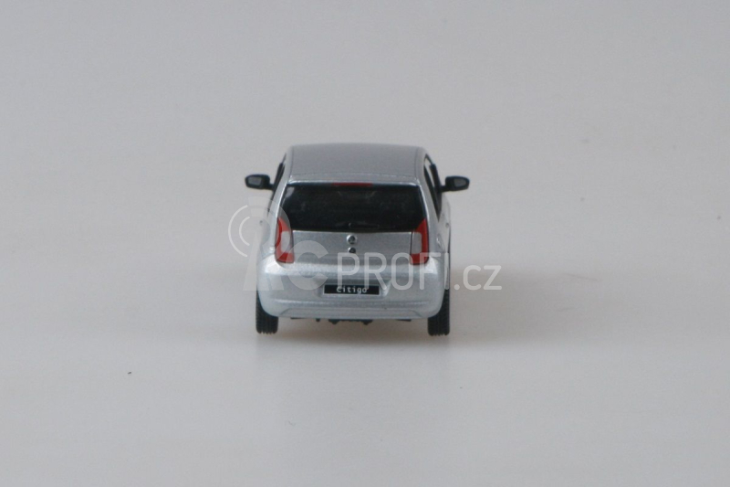 Abrex Škoda Citigo 3dveřové (2011) 1:43 - Stříbrná Brilliant Metalíza