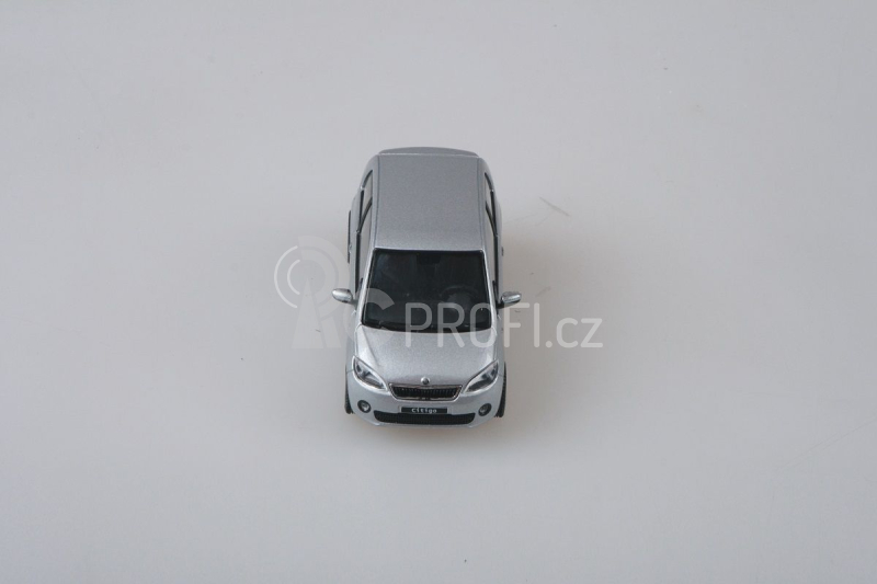 Abrex Škoda Citigo 3dveřové (2011) 1:43 - Stříbrná Brilliant Metalíza