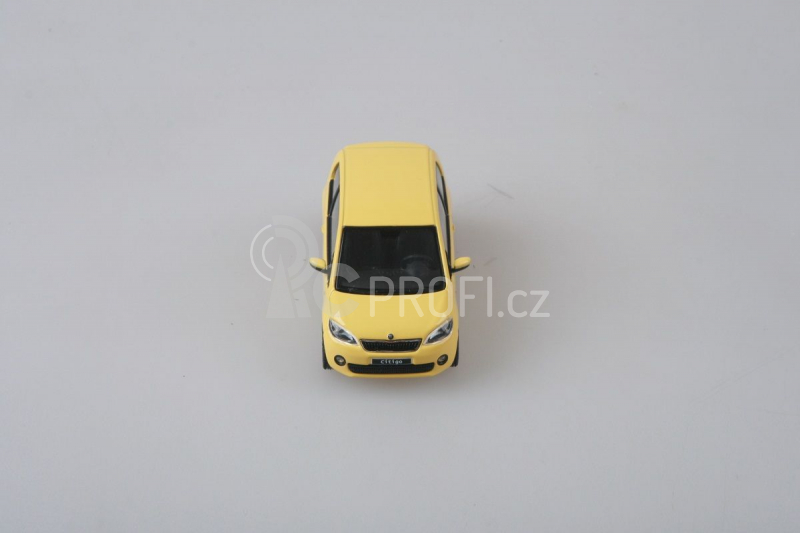 Abrex Škoda Citigo 3dveřové (2011) 1:43 - Žlutá Sunflower