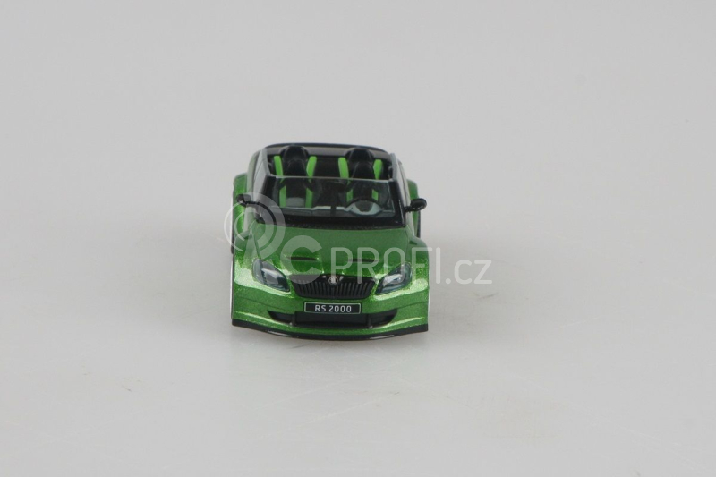 Abrex Škoda Fabia II FL RS2000 Concept (2011) 1:43 - Zelená Rallye Metalíza