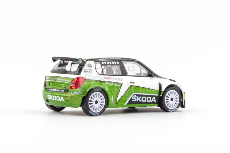 Abrex Škoda Fabia II FL S2000 (2010) 1:43 - Škoda Motorsport Design 2012 II - Asfaltová Kola