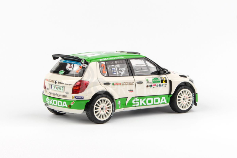 Abrex Škoda Fabia II FL S2000 (2010) 1:18 - Circuit of Ireland 2014 #2 Lappi - Ferm