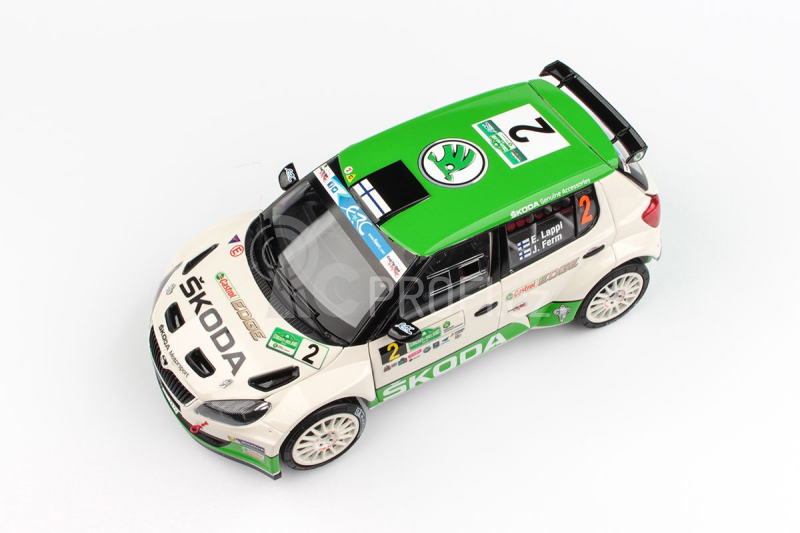 Abrex Škoda Fabia II FL S2000 (2010) 1:18 - Circuit of Ireland 2014 #2 Lappi - Ferm