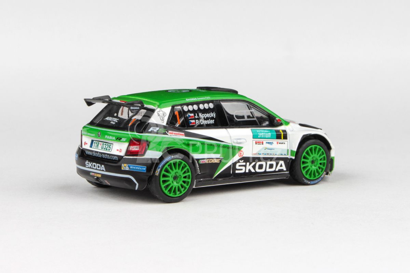 Abrex Škoda Fabia III R5 (2015) 1:43 - Agrotec Petronas Syntium Rally Hustopeče 2017 #1 Kopecký - Dresler