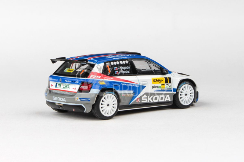 Abrex Škoda Fabia III R5 (2015) 1:43 - Kowax Valašská Rally ValMez 2018 #1 Kopecký - Dresler