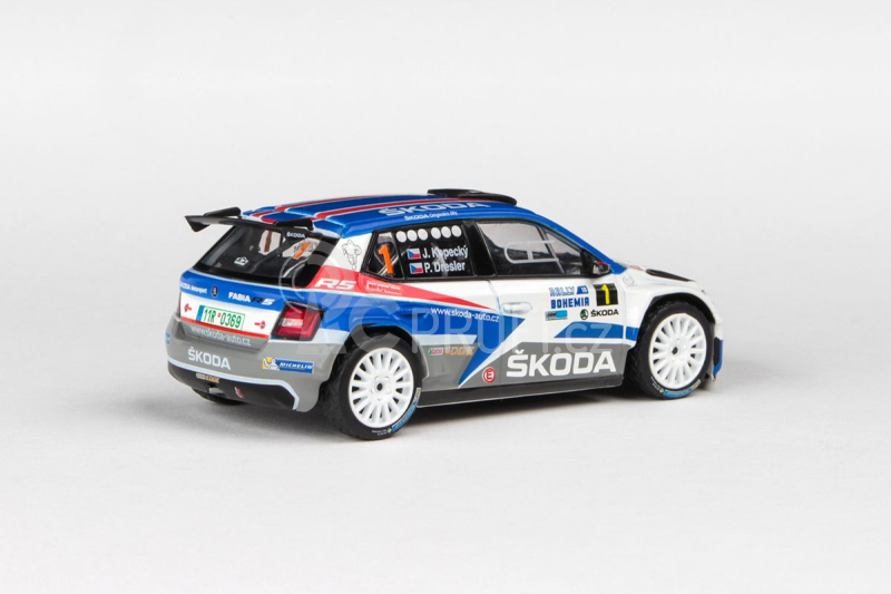 Abrex Škoda Fabia III R5 (2015) 1:43 - Rally Bohemia 2018 #1 Kopecký - Dresler