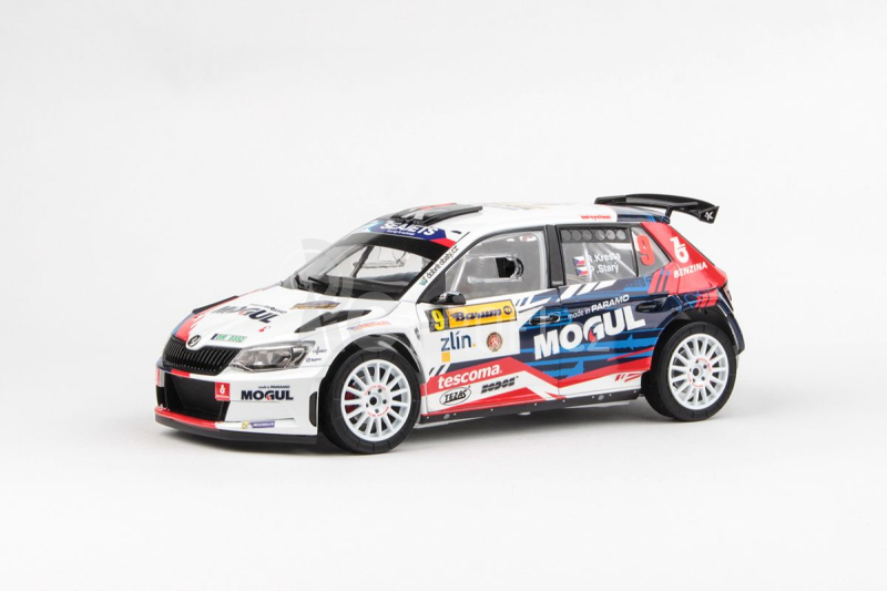 Abrex Škoda Fabia III R5 (2015) 1:18 - Barum Czech Rally Zlín 2017 #9 Kresta - Starý