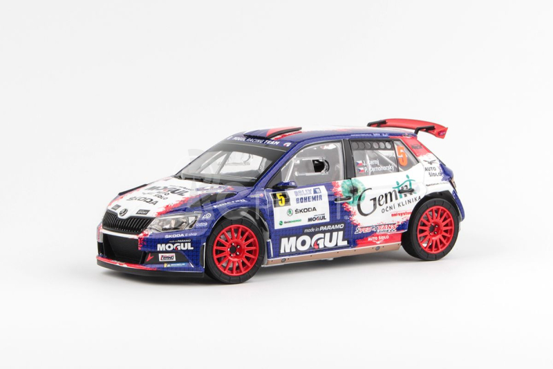 Abrex  Škoda Fabia III R5 (2015) 1:18 - Rally Bohemia 2019 #5 Černý - Černohorský