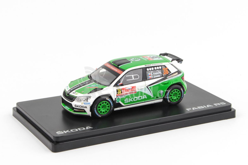 Abrex Škoda Fabia III R5 (2015) 1:43 - Dayinsure Wales Rally GB 2016 #36 Kopecký - Dresler