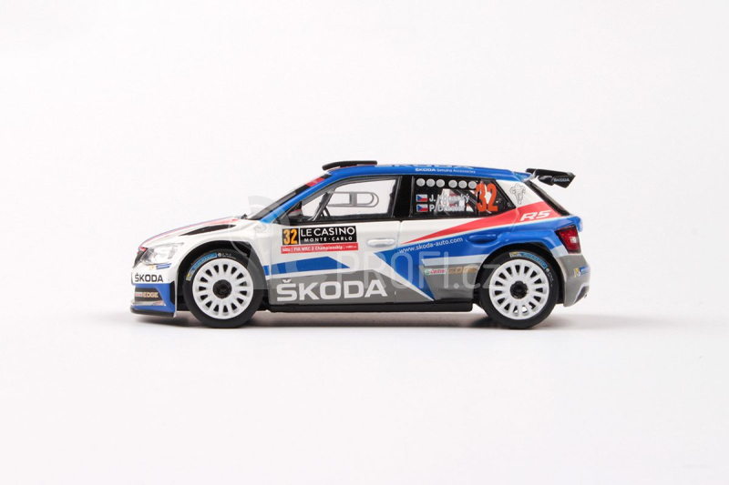Abrex Škoda Fabia III R5 (2015) 1:43 - Rallye Monte-Carlo 2018 #32 Kopecký - Dresler