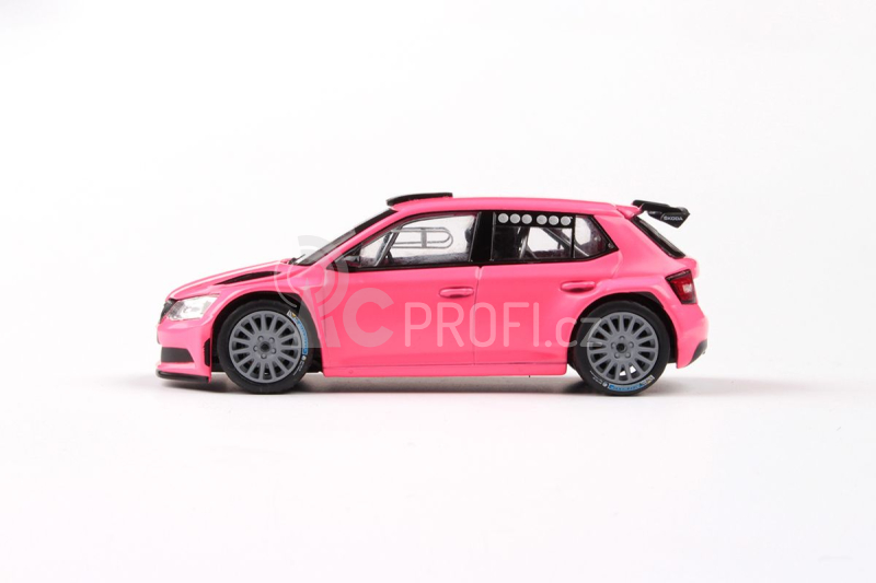 Abrex Škoda Fabia III R5 (2015) 1:43 - Růžová Matná