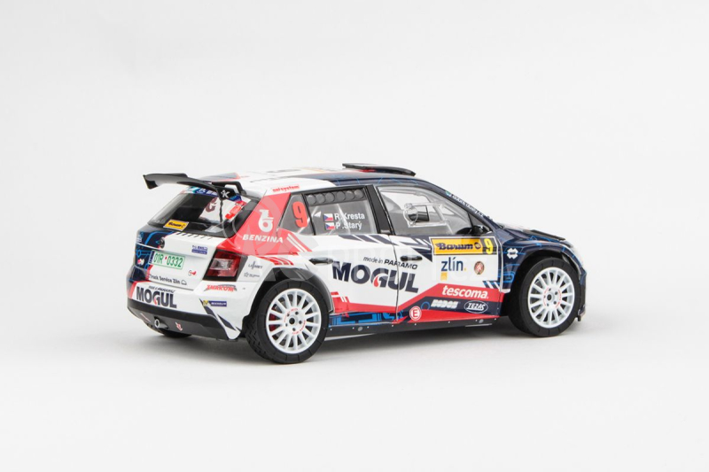 Abrex Škoda Fabia III R5 (2015) 1:18 - Barum Czech Rally Zlín 2017 #9 Kresta - Starý