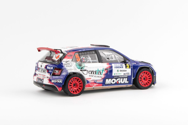 Abrex  Škoda Fabia III R5 (2015) 1:18 - Rally Bohemia 2019 #5 Černý - Černohorský