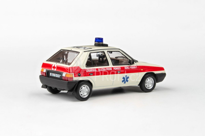 Abrex Škoda Favorit 136L (1988) 1:43 - OÚNZ Praha 1