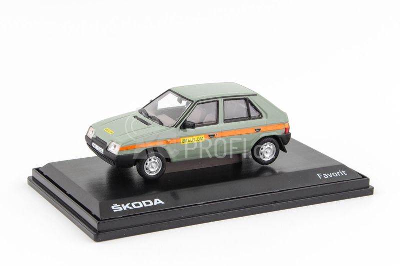 Abrex Škoda Favorit 136L (1988) 1:43 - SPT Telecom