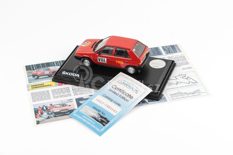 Abrex Škoda Favorit 136L (1988) 1:43 - SM Brněnská Osmihodinovka