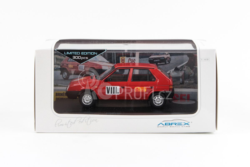 Abrex Škoda Favorit 136L (1988) 1:43 - SM Brněnská Osmihodinovka