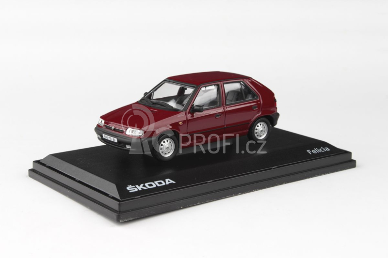 Abrex Škoda Felicia (1994) 1:43 - Červená Romantická