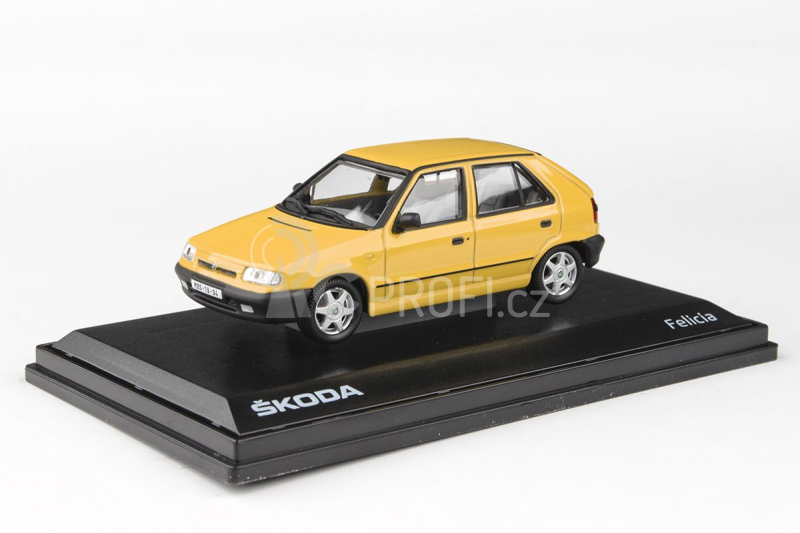 Abrex Škoda Felicia (1994) 1:43 - Žlutá Pastelová